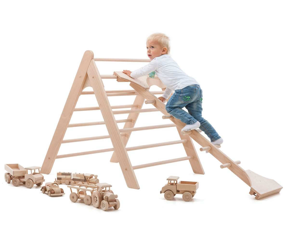 ClimbPlay Frame - Kids Climbing Frame with Balance Support