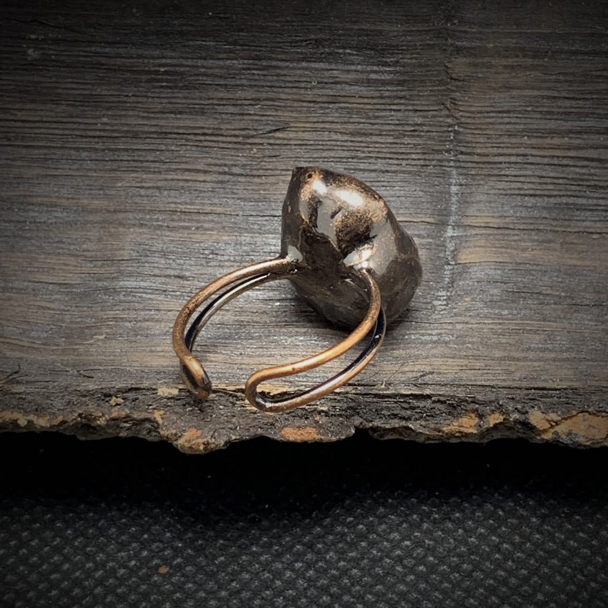 Cadria - Natural Raw Birthstone Ring