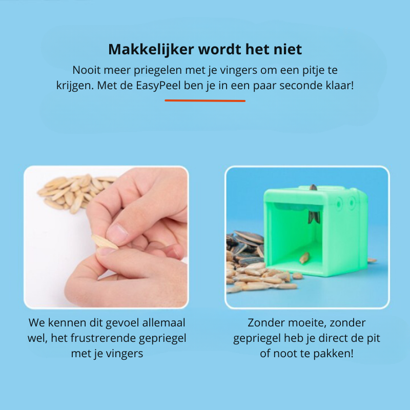 EasyPeel - Automatic Sunflower Seed and Nut Peeler