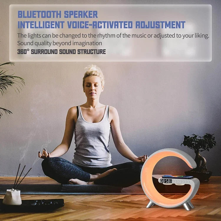 Bancroft Hill - Color-Changing Bluetooth Speaker Lamp