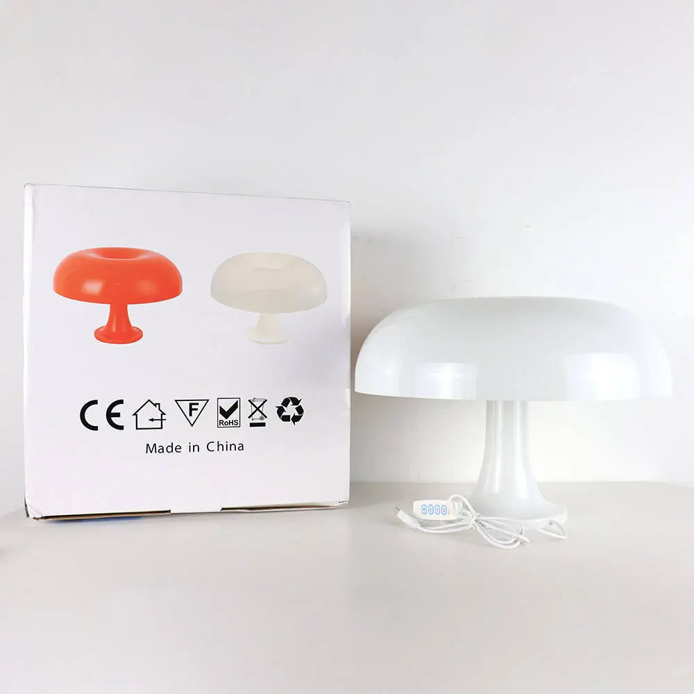 Arcadia - Modern Mushroom-Shaped LED Table Lamp