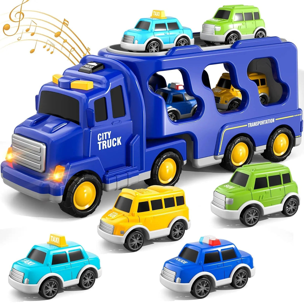 Magic Wheels Set - Truck with Lights and Sound