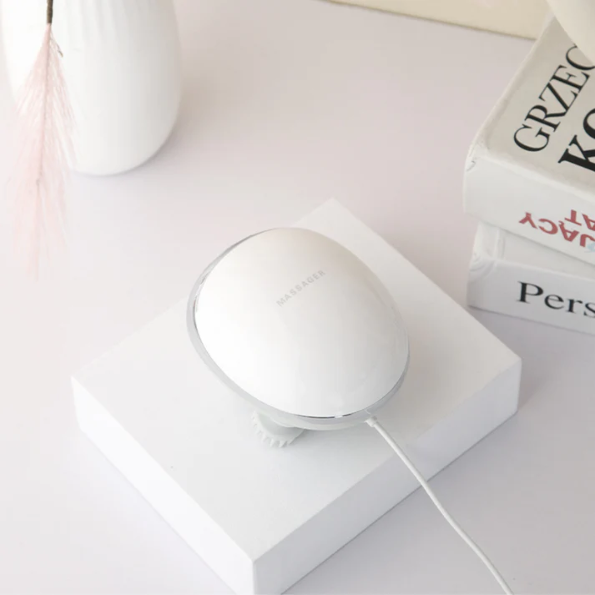 Scalp Bliss - Waterproof Scalp Massager with Red Light Therapy