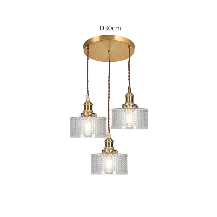 CrystalGlare - Vintage Crystal Pendant Light