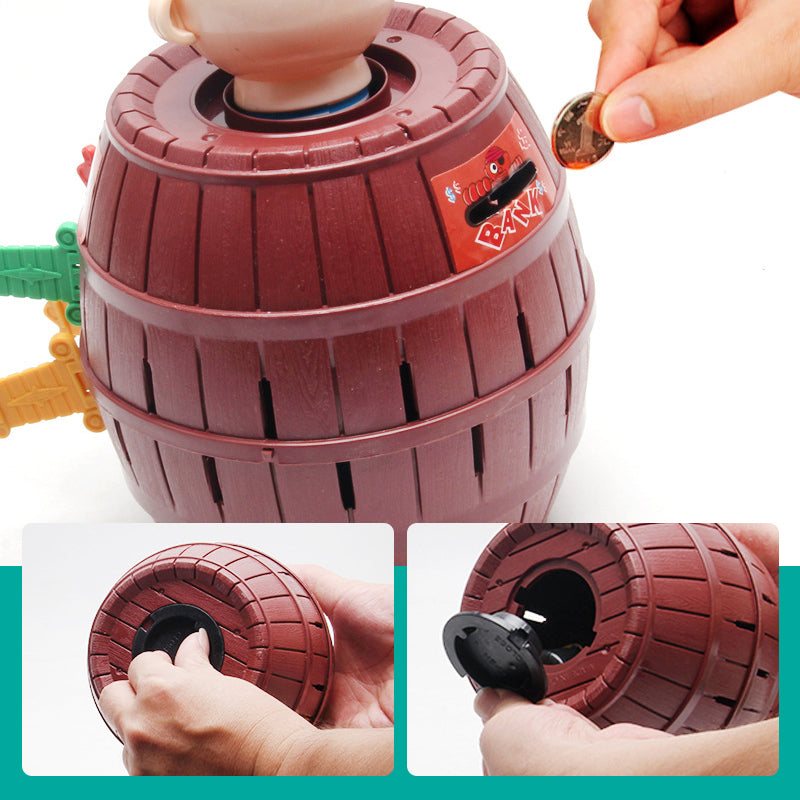 PiratePlunge - Pirate Barrel Sword Game for the Whole Family