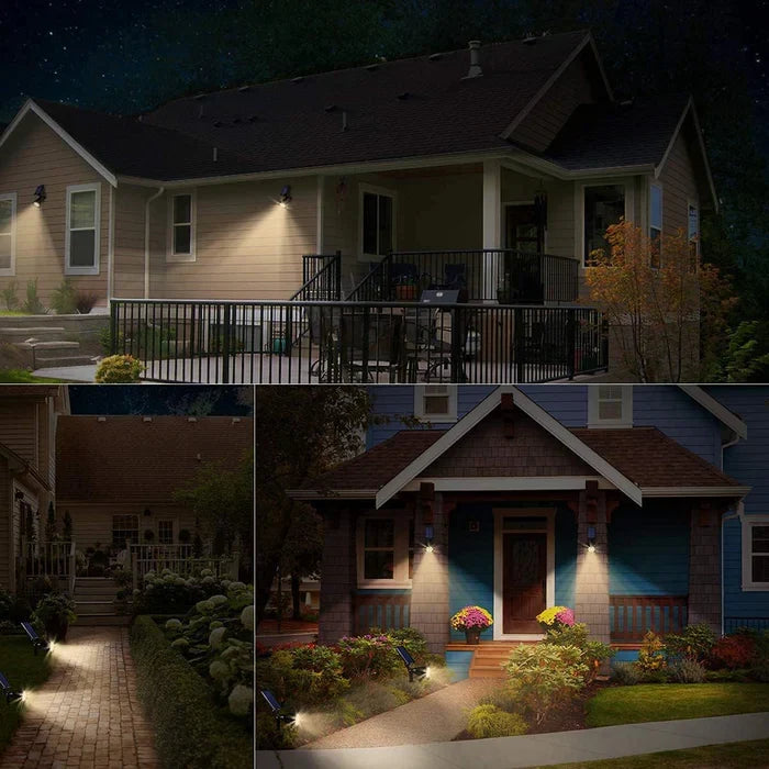 SunFlex - Adjustable Solar Spotlight for Outdoor Spaces