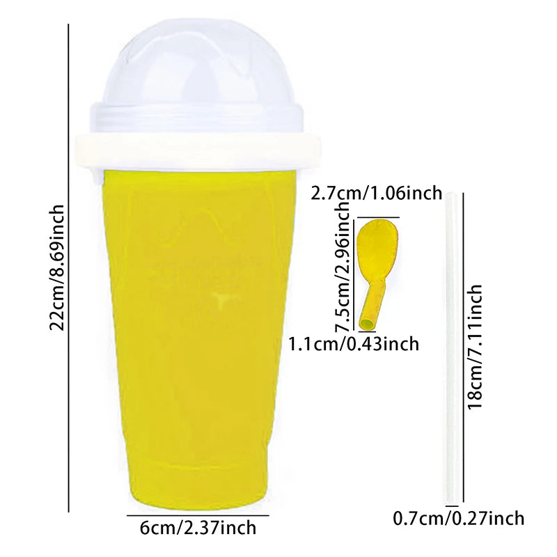 FrostySip Chill Cup - Squeeze Cup That Keeps Your Drinks Ice Cold