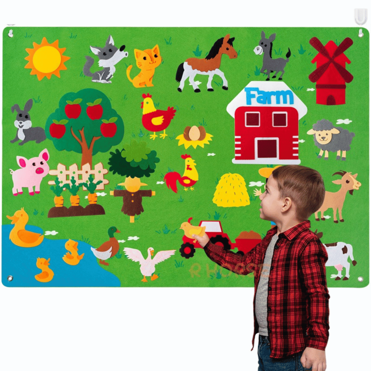 StoryCraft Felt Board - Creative Learning Board for Kids