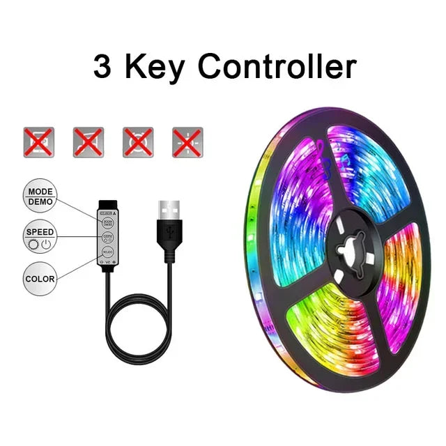 GlowShift - RGB LED Strip for Room and TV