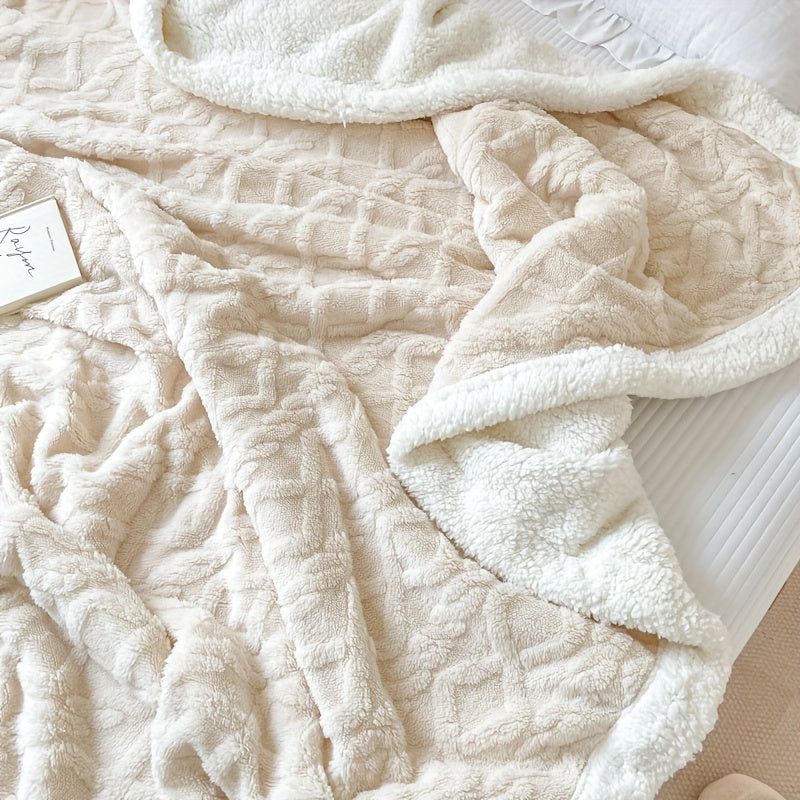 Weckfield - Soft Reversible Fleece Throw Blanket