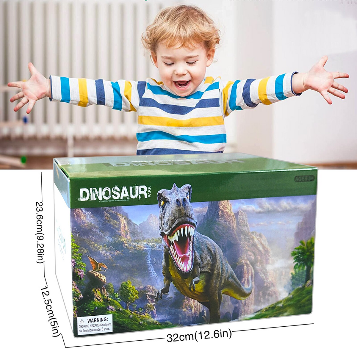 DinoExpress - Adventure Train Playset for Kids