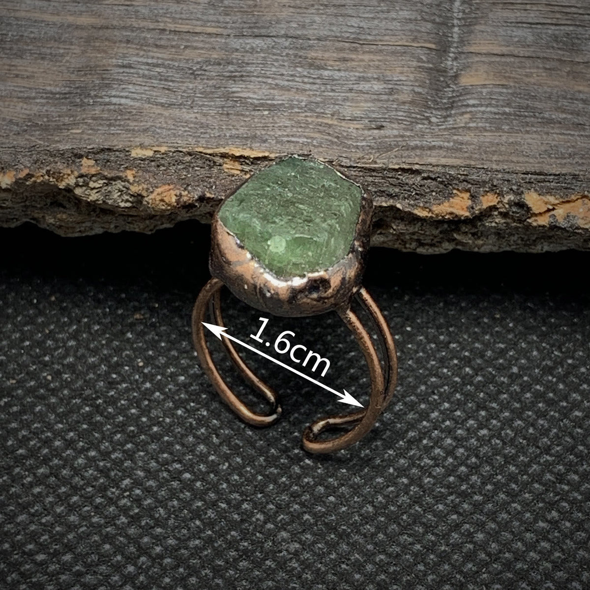 Cadria - Natural Raw Birthstone Ring