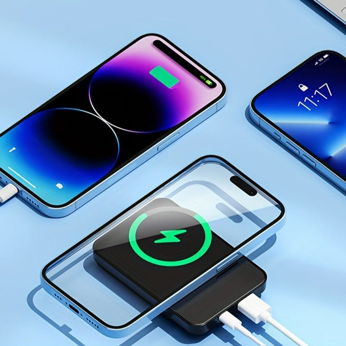 PowerMag - Compact Magnetic Power Bank for Ultra-Fast Charging