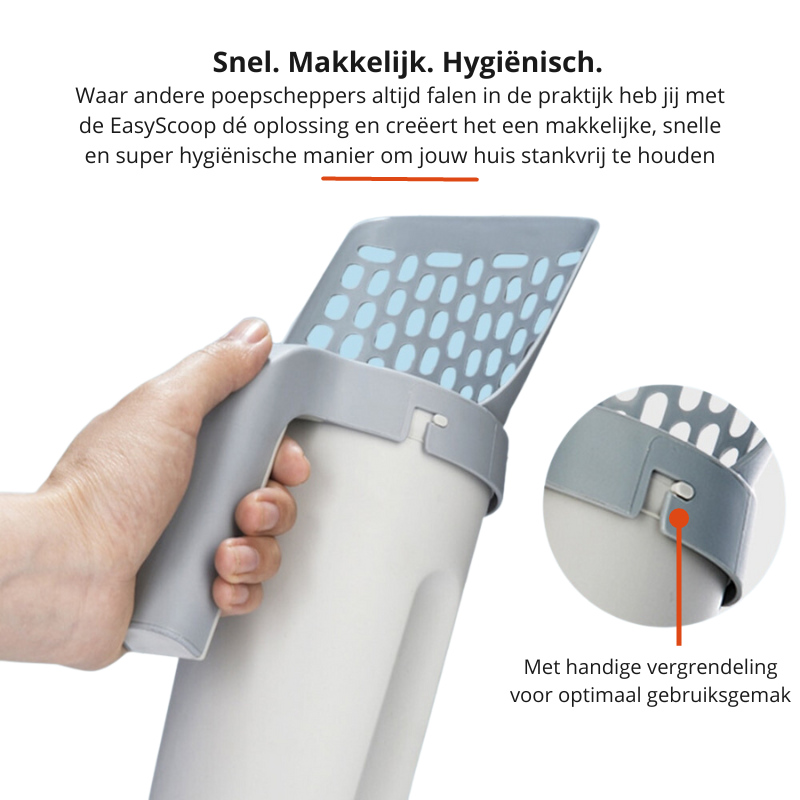 EasyScoop - Hygienic Odor-Free Cat Litter Scooper