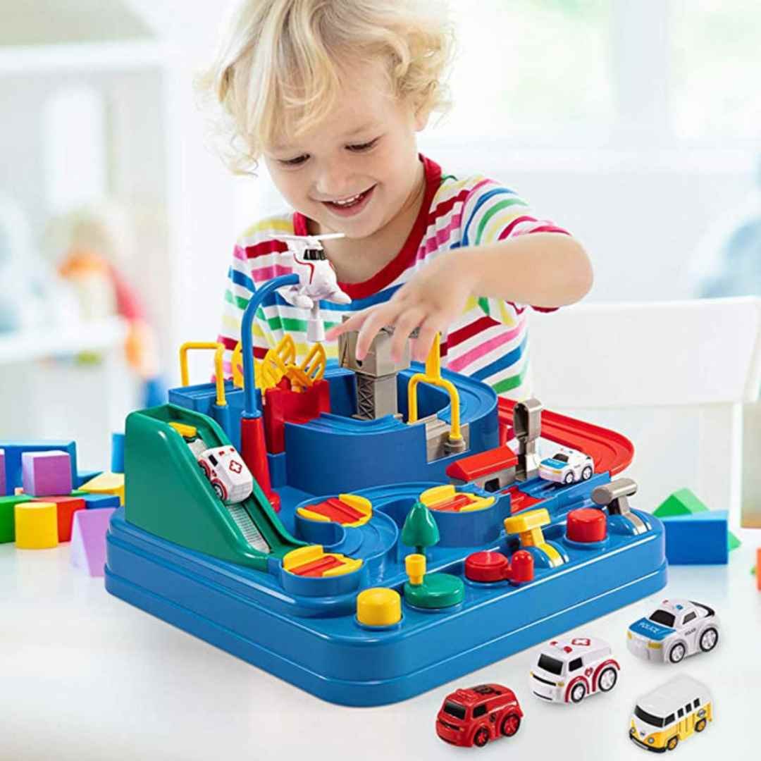 RescueTrack Adventure Set - Educational Toddler Learning Toy