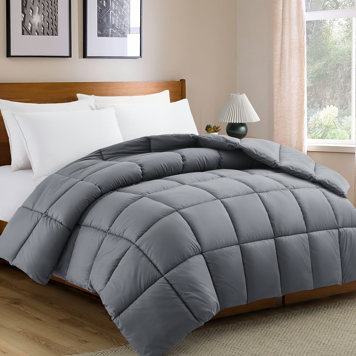 RaidKnoll - Reversible Microfiber Duvet for Year-Round Comfort