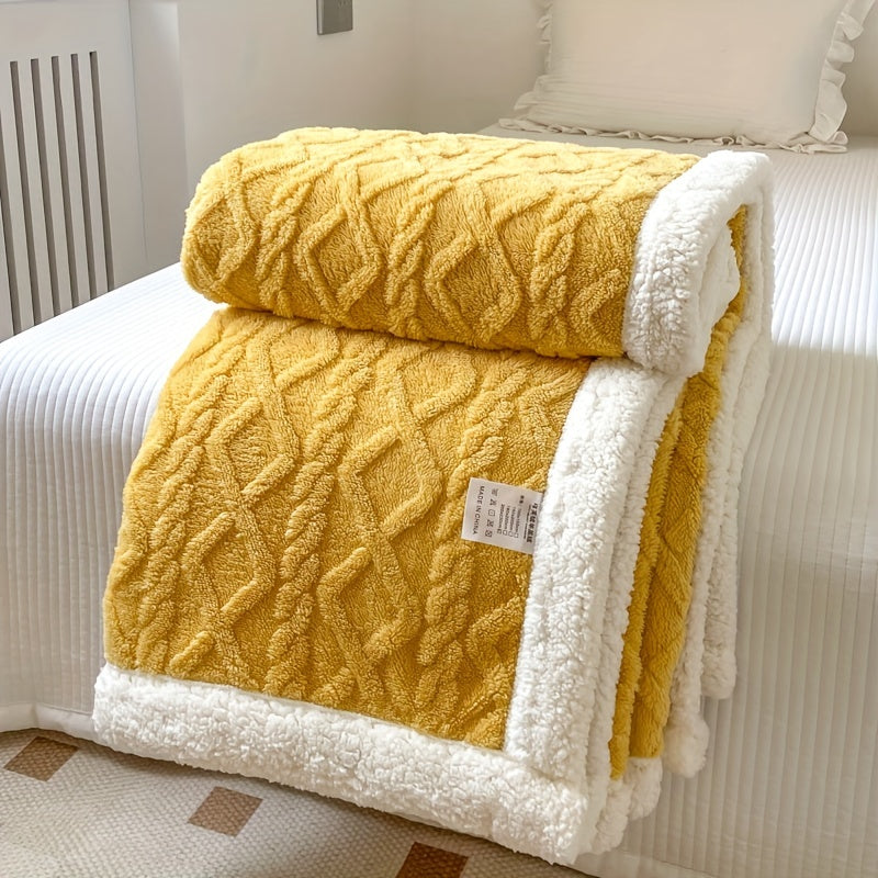 Weckfield - Soft Reversible Fleece Throw Blanket