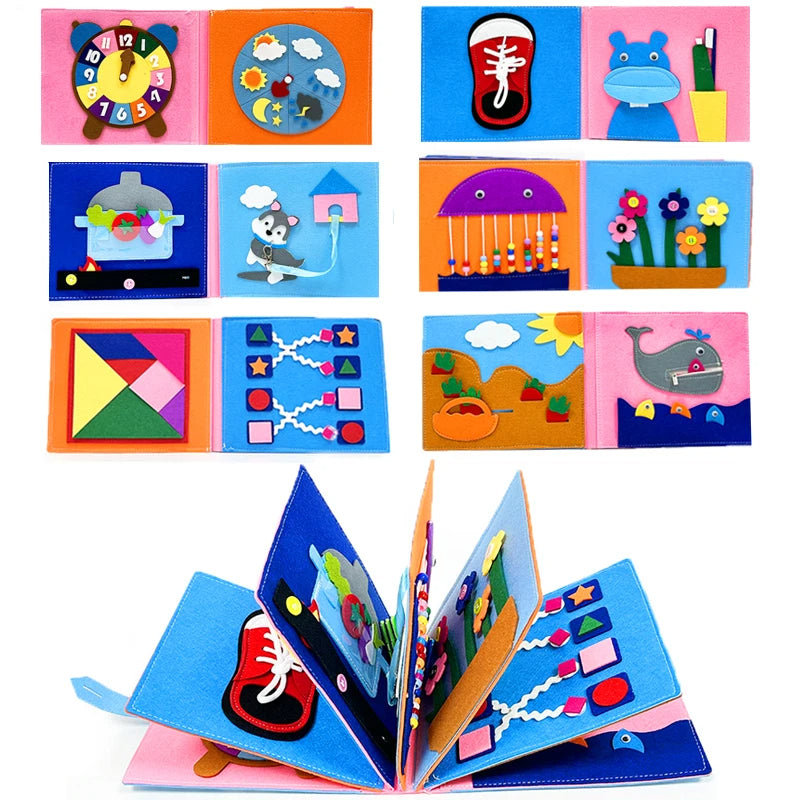 Vozlow - Sensory Baby Busy Board