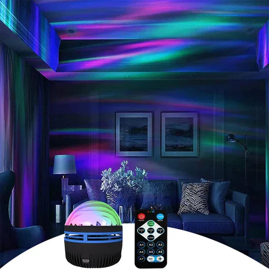 LazuliBeam - Northern Lights Star Projector Lamp