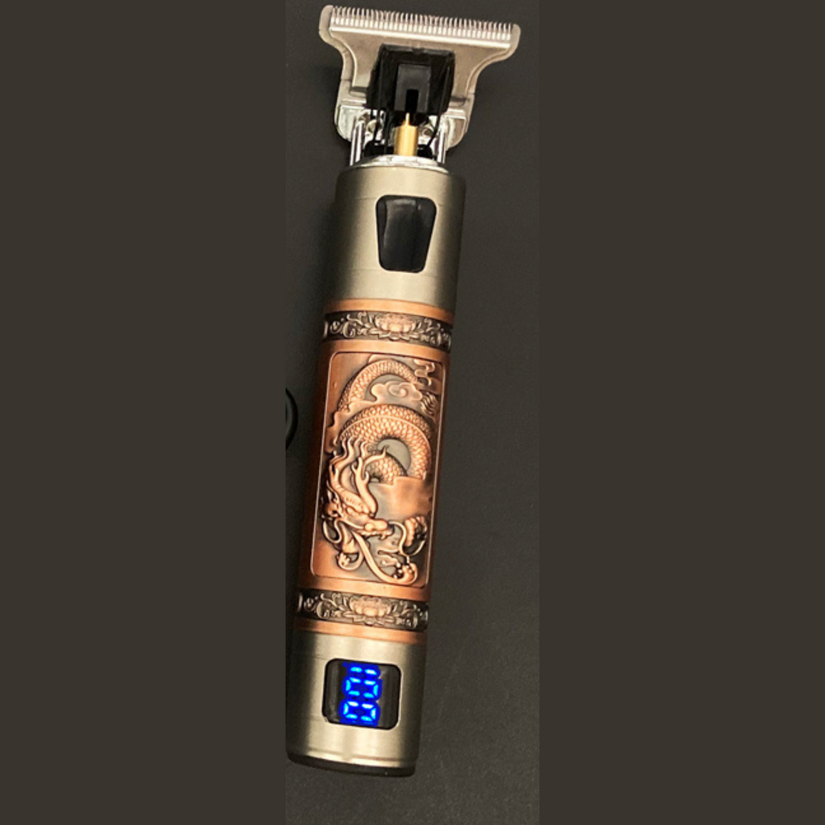 SkullTrim - Rechargeable Vintage Beard Trimmer with Attachments