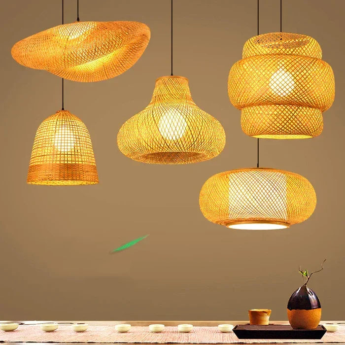 RayaLight - Handmade Rattan Pendant Lamp for Your Home