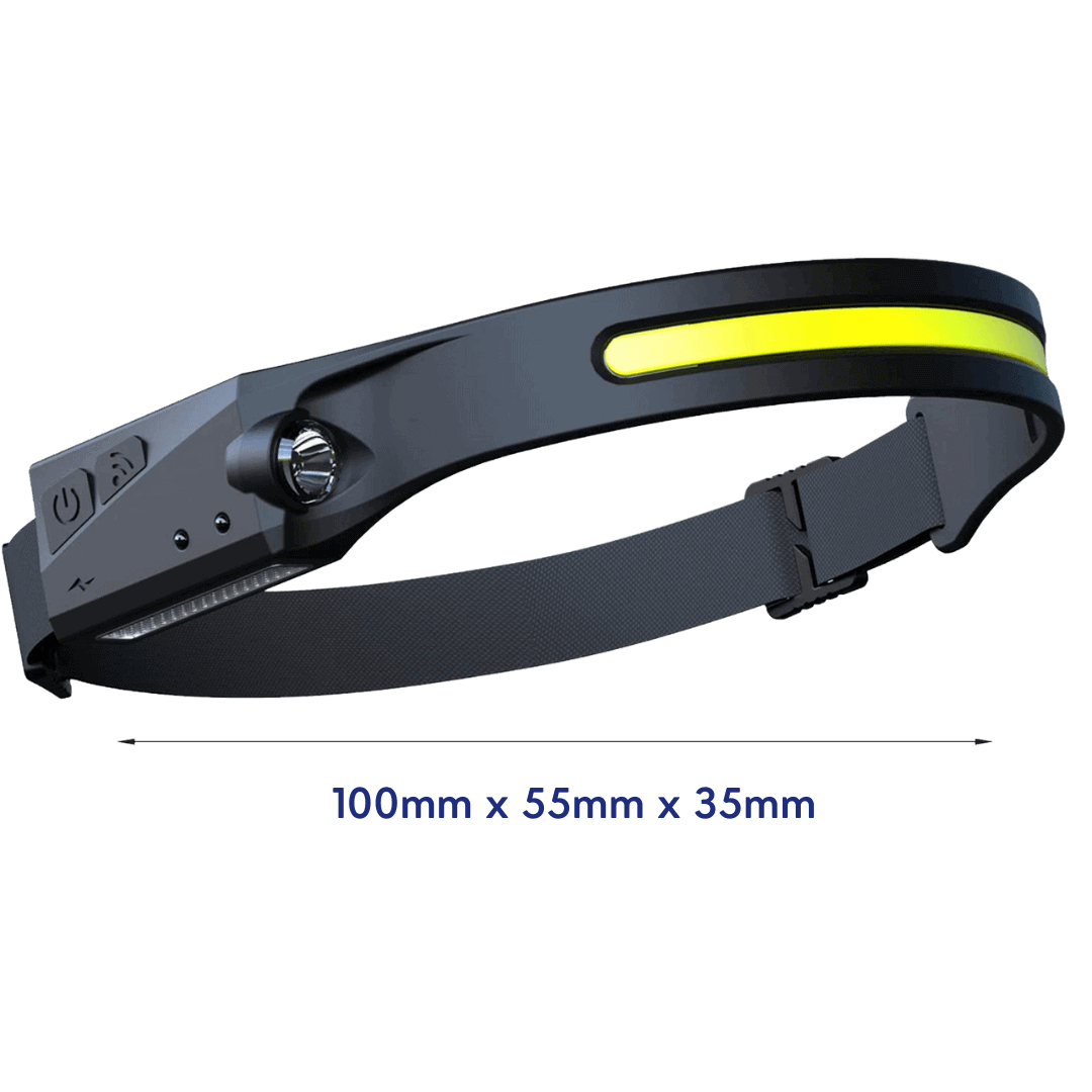 Lynkor - Motion-Sensor LED Headlamp for Hands-Free Lighting