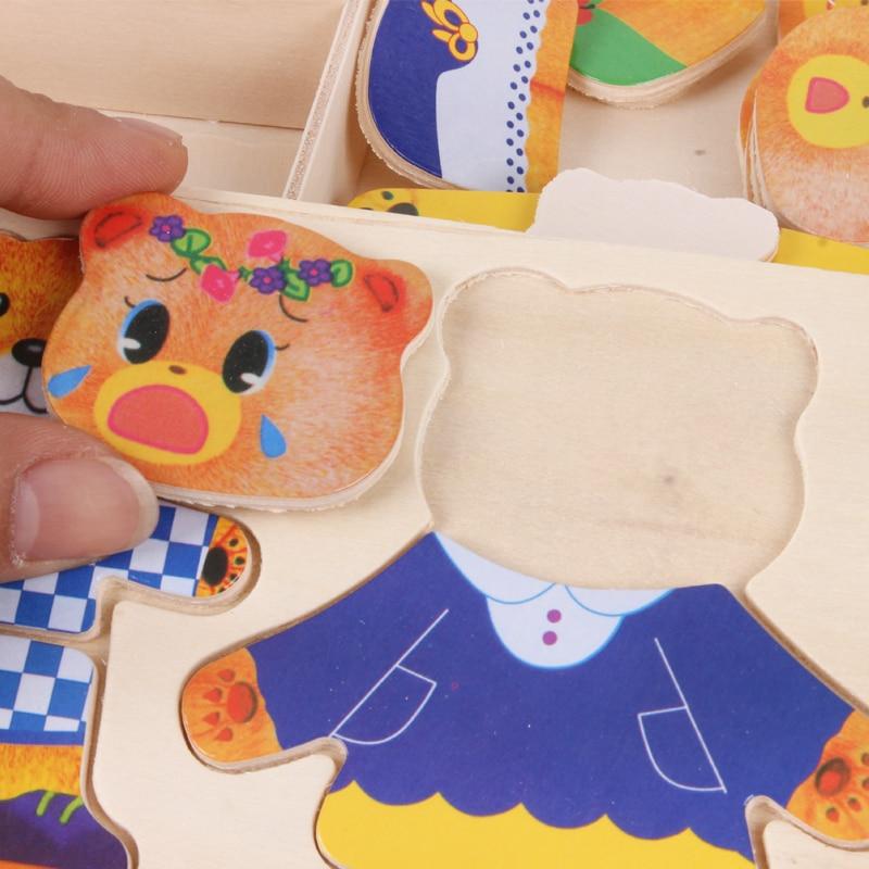 WoodCraft Puzzle - 100 Outfit Creations for Kids