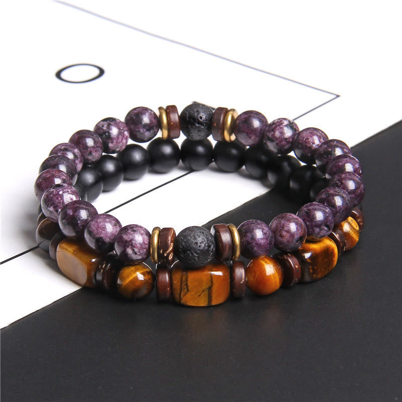 Naya Collection - African Turquoise & Tiger Eye Bracelet