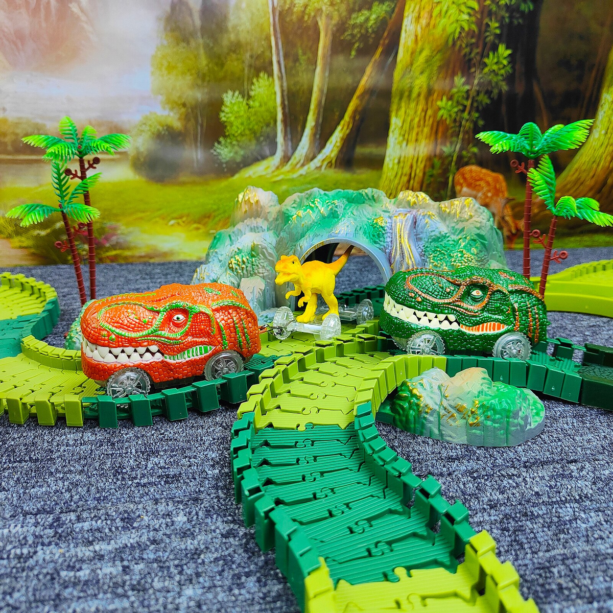DinoExpress - Adventure Train Playset for Kids