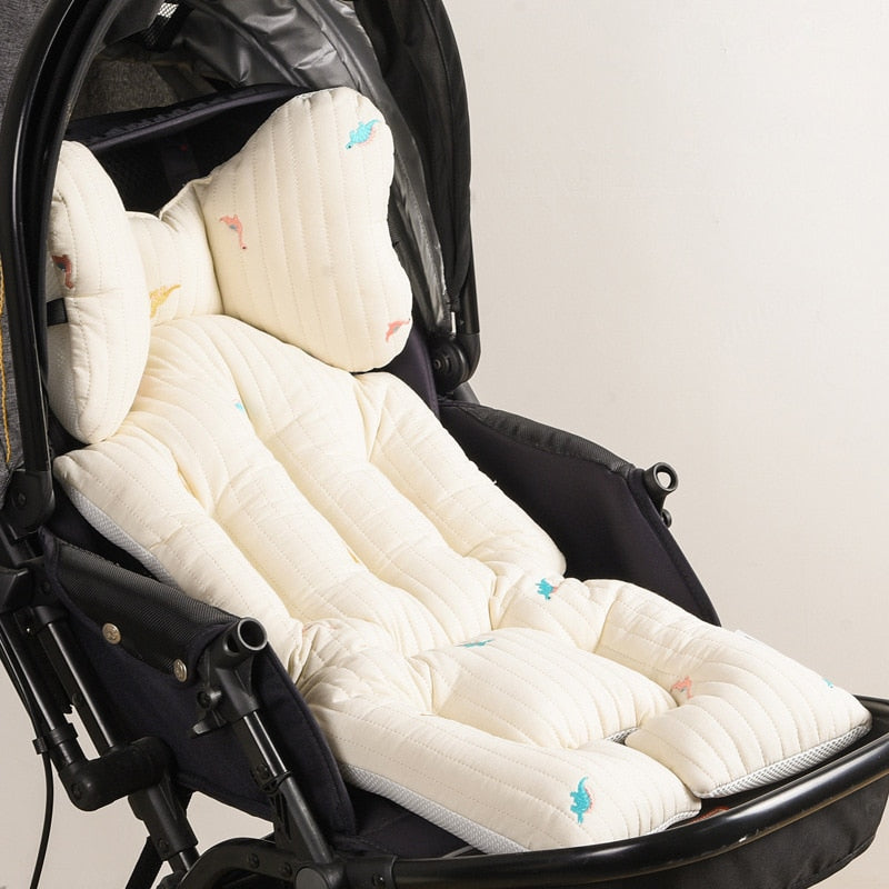 SnuggleRide - Cozy Stroller Cushion with Stylish Prints