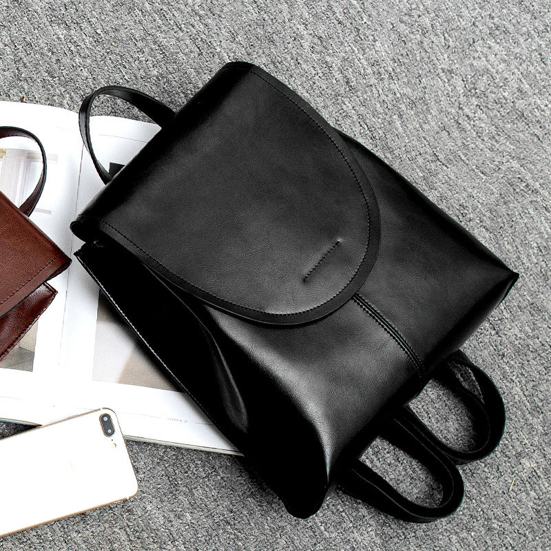 UrbanChic Backpack - Trendy Leather Bag for Women