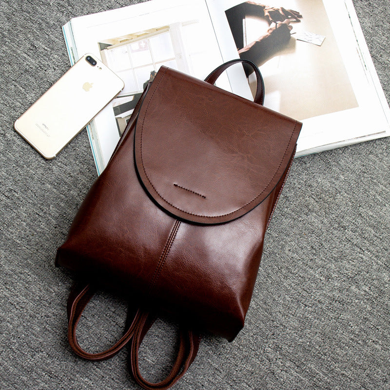 UrbanChic Backpack - Trendy Leather Bag for Women