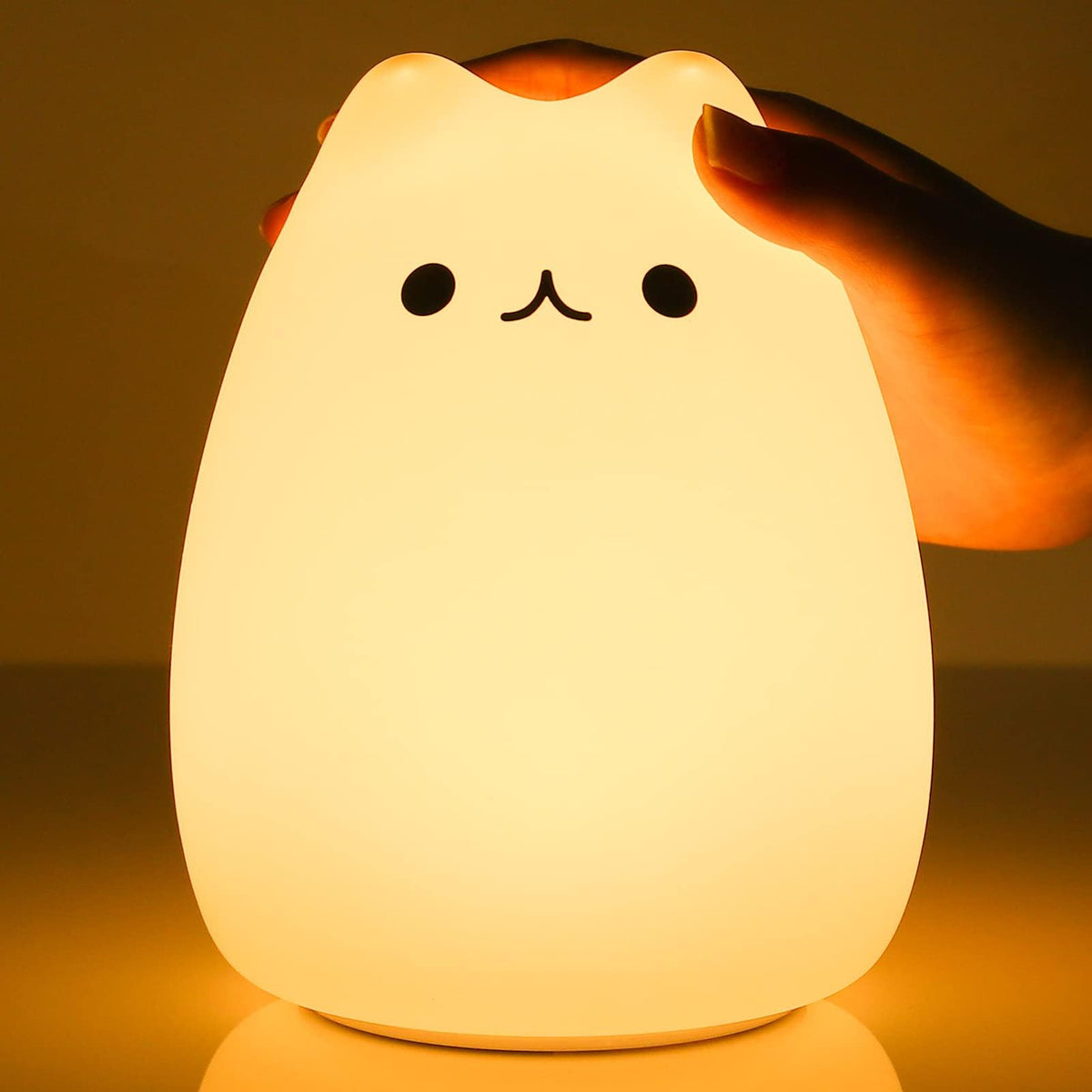 Grozania - Color-Changing Silicone Lamp for Kids