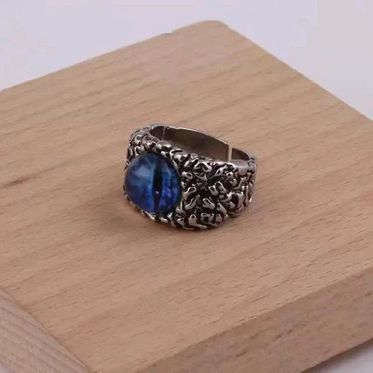 Damon - Adjustable Demon Eye Snake Ring