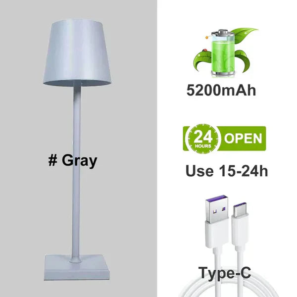 LumiNova - Adjustable Aluminum Table Lamp for the Home