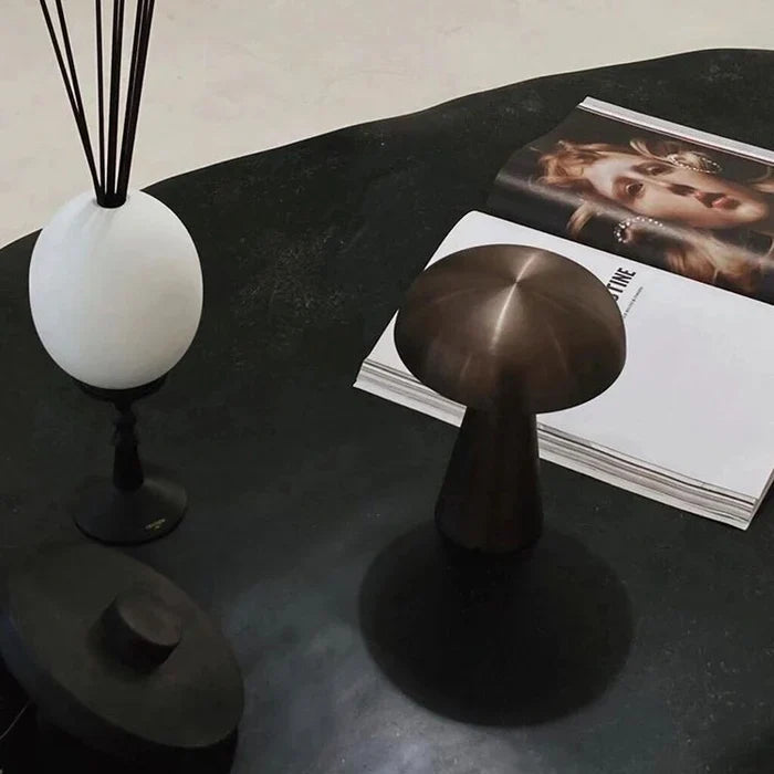 ShroomLite - Cordless Rechargeable Mushroom Table Lamp