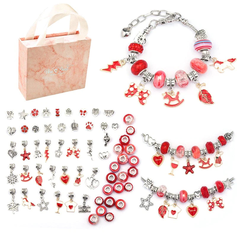 SparkleBrace Kit - DIY Bracelet Making Kit for Kids