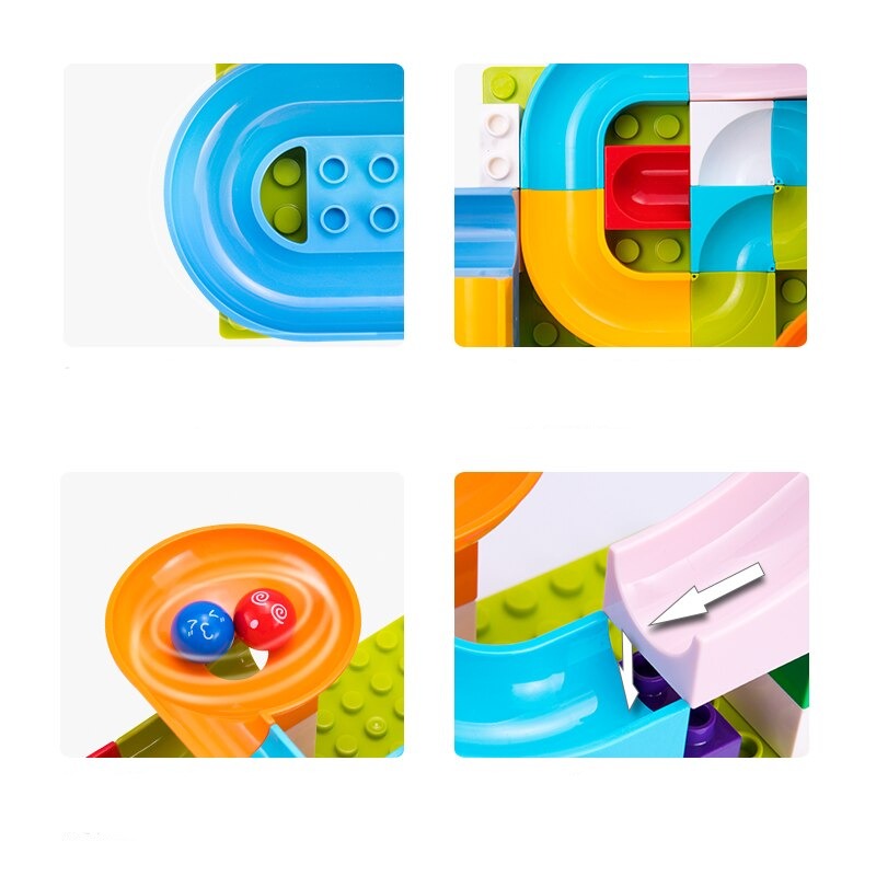 MarbleMaster Set - Creative Marble Run Building Set for Kids