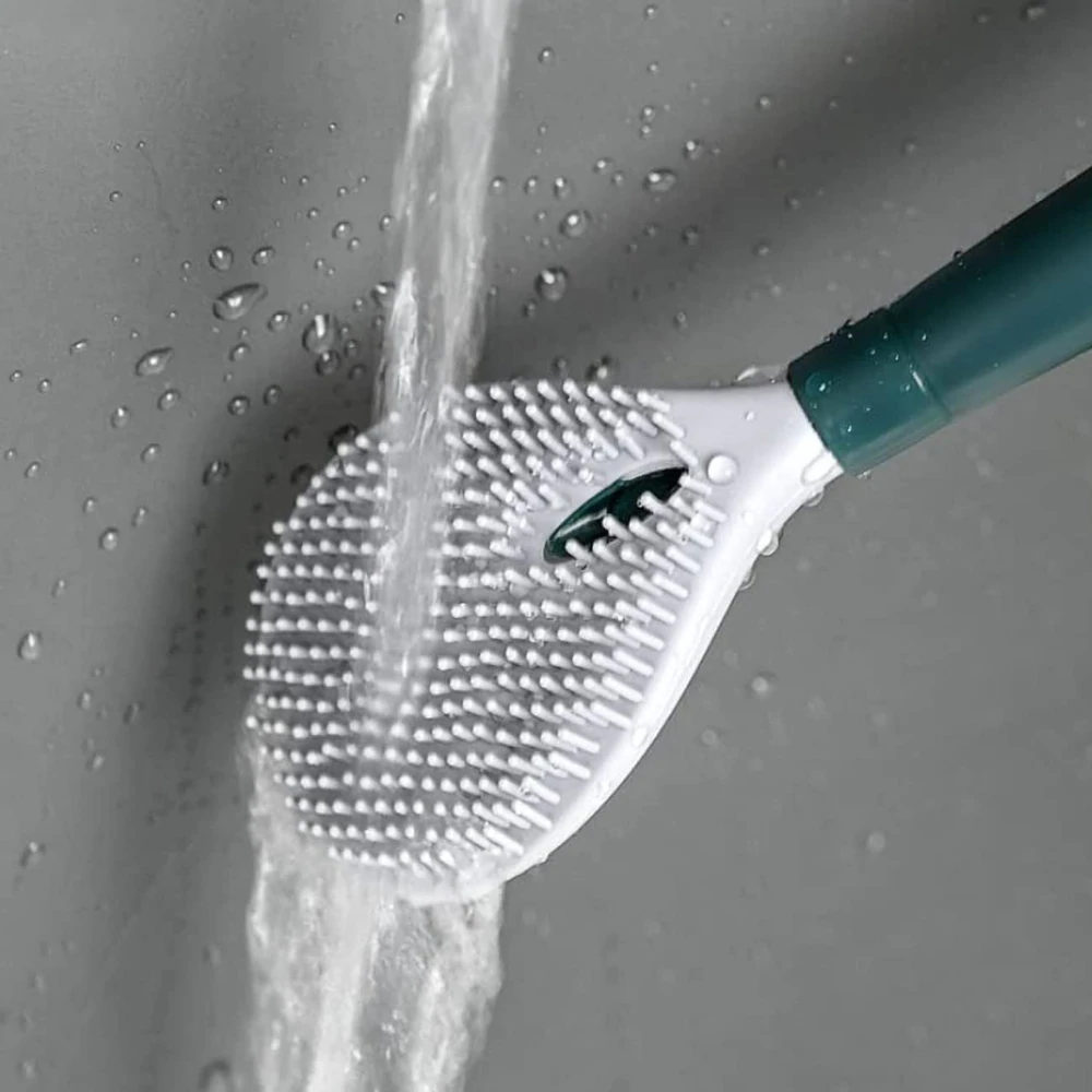 BristleFlex - Flexible Toilet Brush With Dispenser