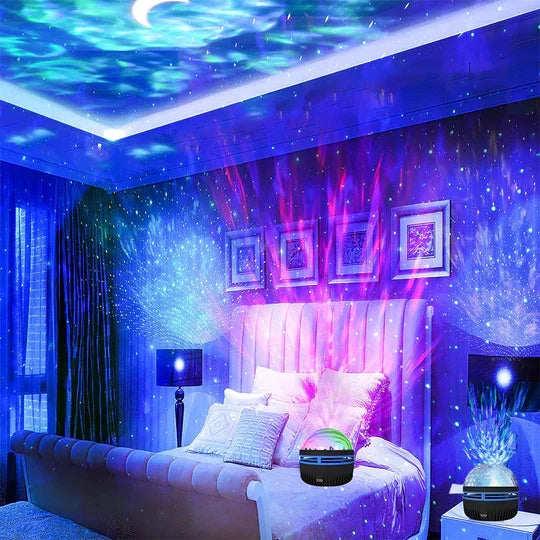 LazuliBeam - Northern Lights Star Projector Lamp