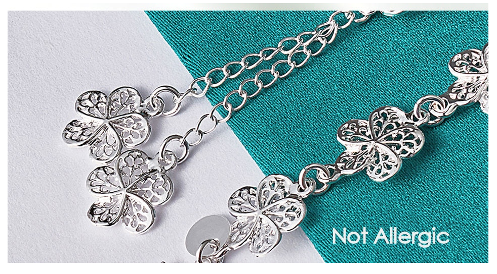 AveleLink - Elegant Silver Filigree Bracelet with Unique Links