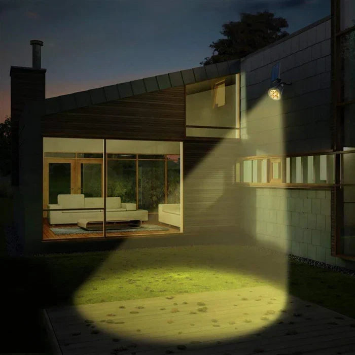 SunFlex - Adjustable Solar Spotlight for Outdoor Spaces