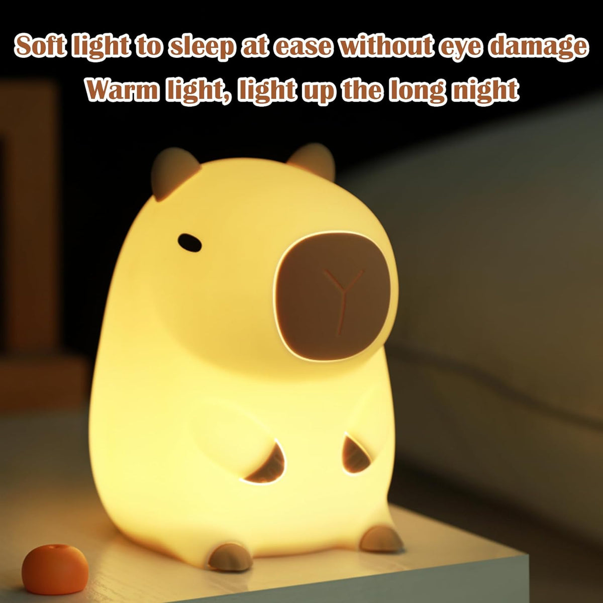 Nizwell - Warm Capybara Design Night Light