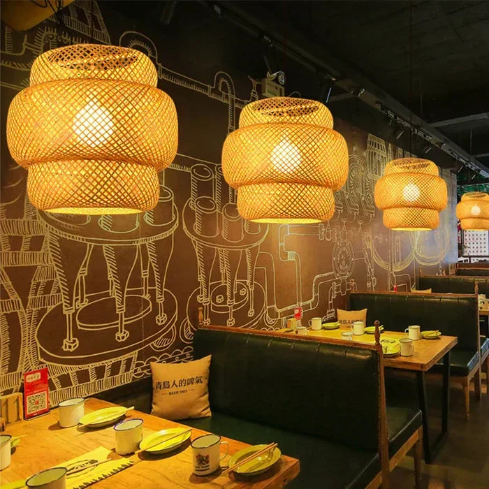 RayaLight - Handmade Rattan Pendant Lamp for Your Home