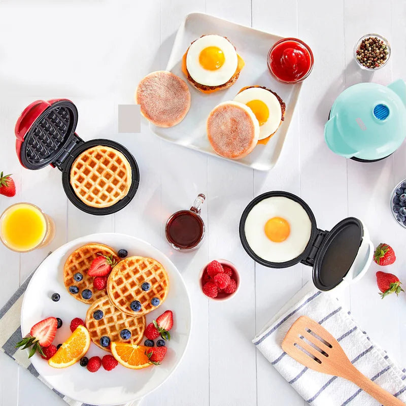 WaffleMaster Mini - Compact Waffle Maker for Quick Breakfasts