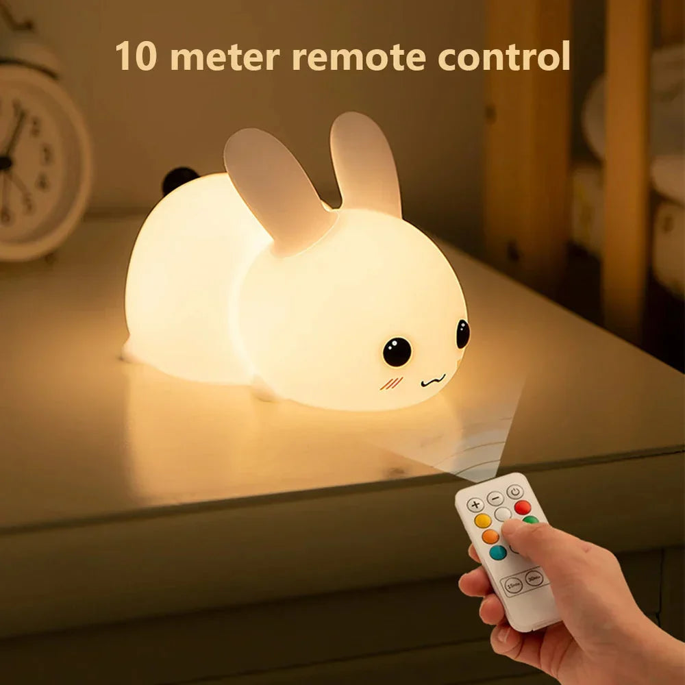 BunnyGlow - Cute LED Night Light for Kids
