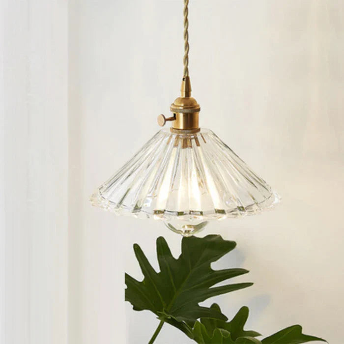 OpulentGlow Pendant - Elegant Handblown Glass Pendant Light