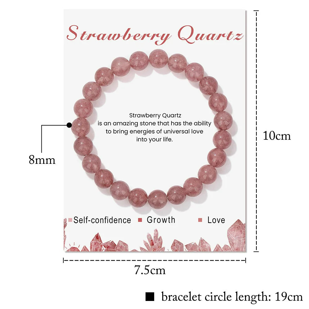 Fyneth - Natural Crystal Bracelet for Healing Energy