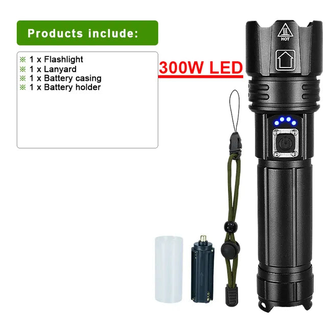 Efyrion - Rechargeable LED Flashlight for Outdoor Adventures