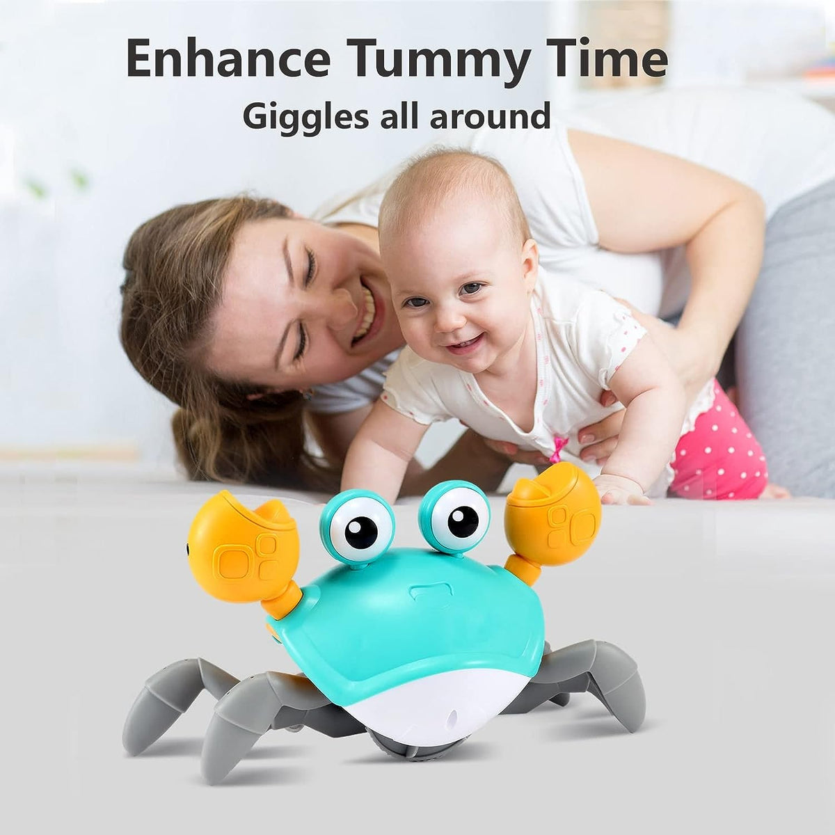 Pluffkin - Interactive Crawling Toy for Babies